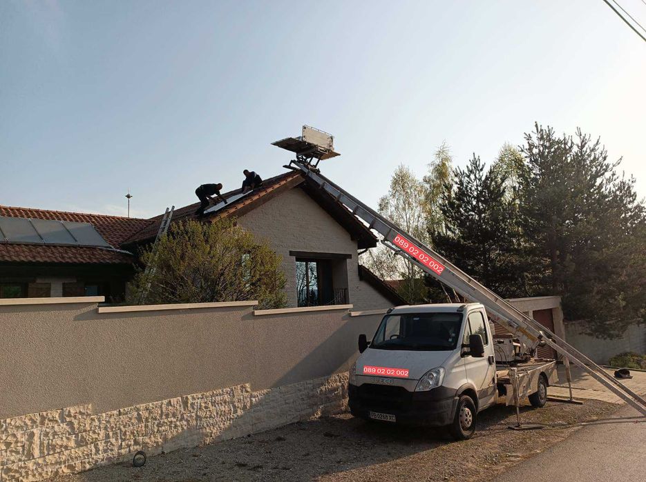 Мобилен асансьор/ХАСПЕЛ  за строителни материали – София