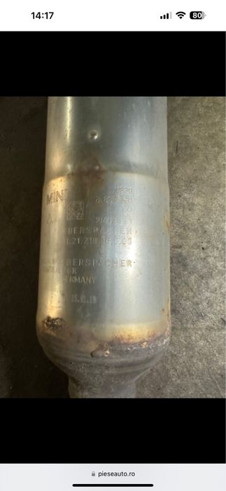 Catalizator evacuare DPF/FAP Mini One F56 1,5 turbo benzină 2020