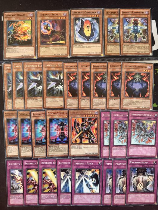 Yugioh Goat & Edison singles (cores)