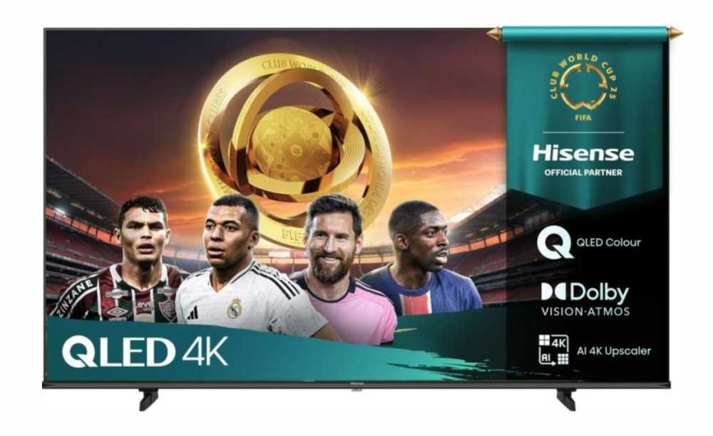 Нов смарт телевизор Hisense 55" E7Q, 4K Ultra HD 3840x2160, QLED