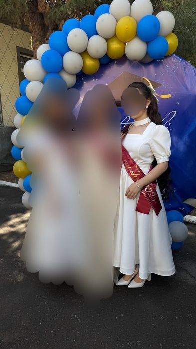 Vecherniy ko‘ylak | Oq ko‘ylak