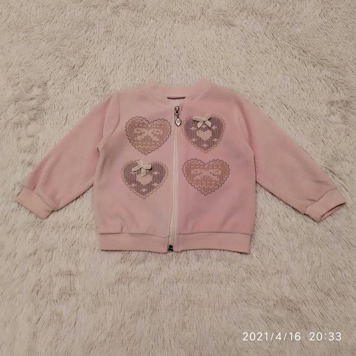 Костюмчик велюровый на девочку. И492