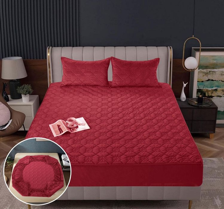 Husa pat Topper groasa 3 piese