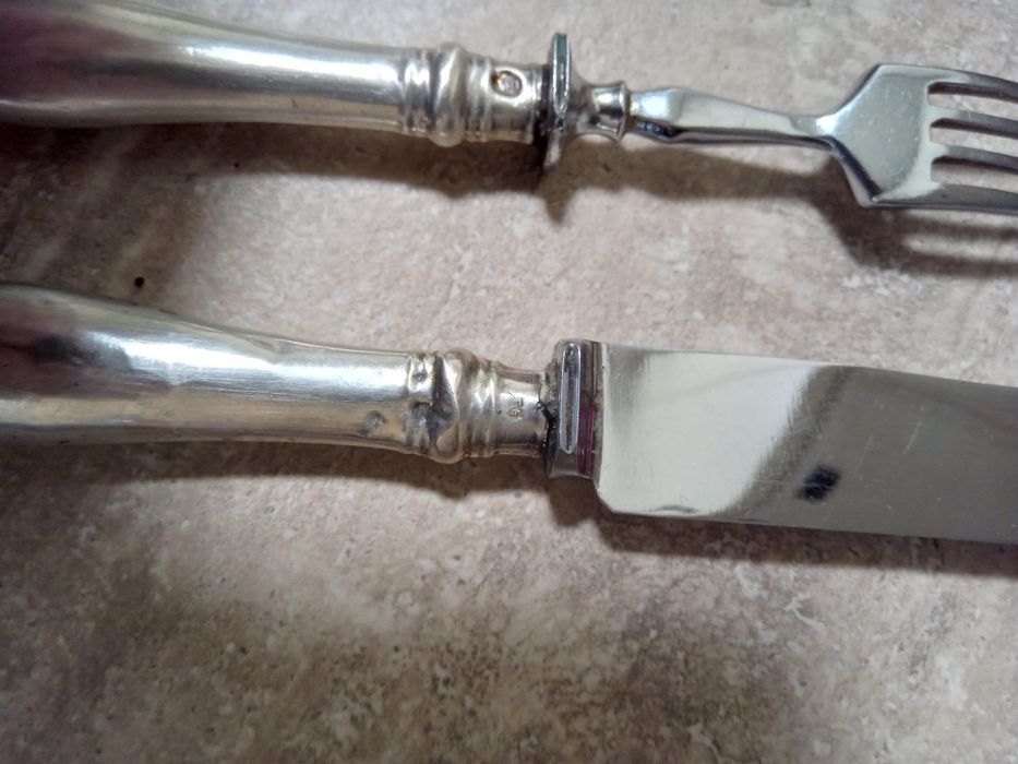 Set tacâmuri argint.