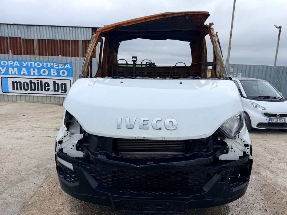 Iveco Daily 35C16 2.3 HPI двигател 5802098753 F1AGL411G ск. кутия 8874020 156 кс. 6 ск. 2018 Ивеко Дейли 35Ц16 2.3 engine 5802098753 F1AGL411G