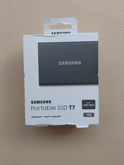 Sigilat, original Ssd extern portabil Samsung T7 1TB