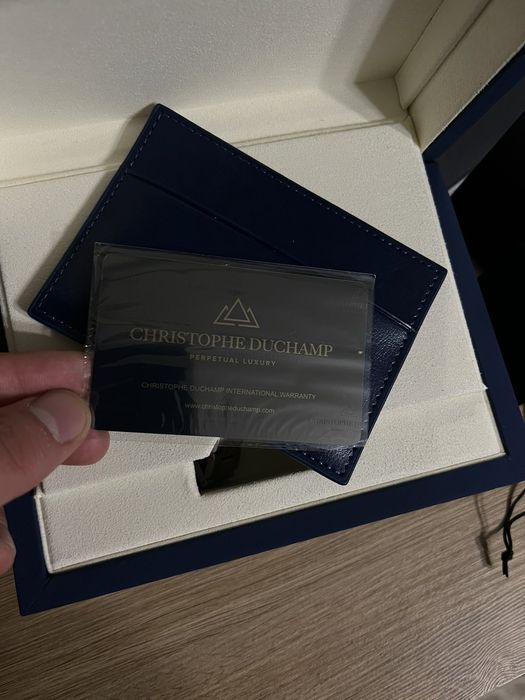 часовник christophe duchamp