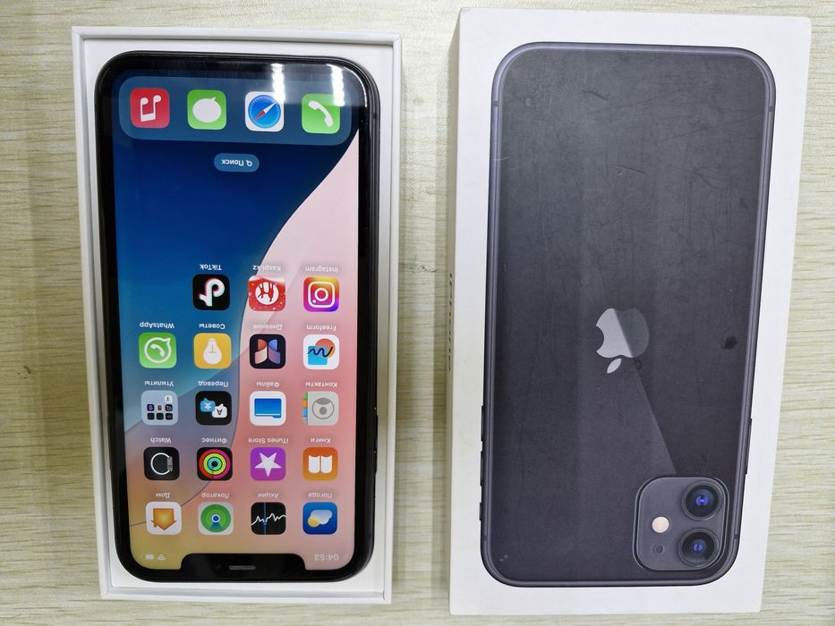Apple 11, 128 gb, в коробке, за 69000 тг.