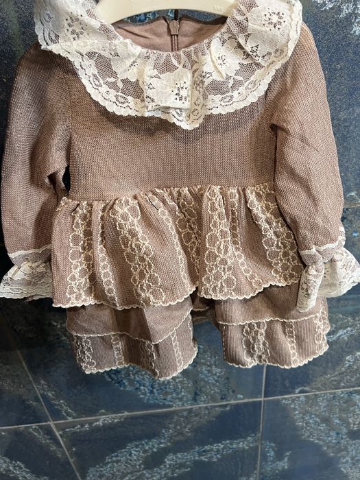 Rochie fetite cu dantela