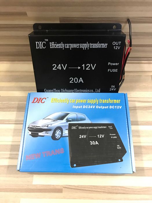 Конвертор преобразувател на напрежение от 24V на 12V 5А/10А/20А/30А