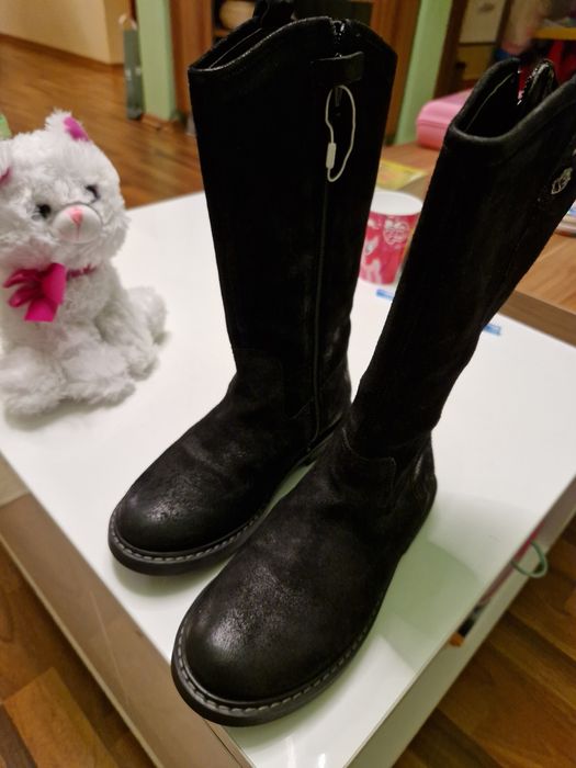 cizme fete geox 32 noi piele