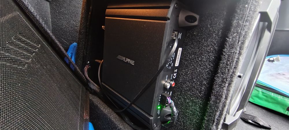 Alpine SWD-355 subwoofer/бас каса