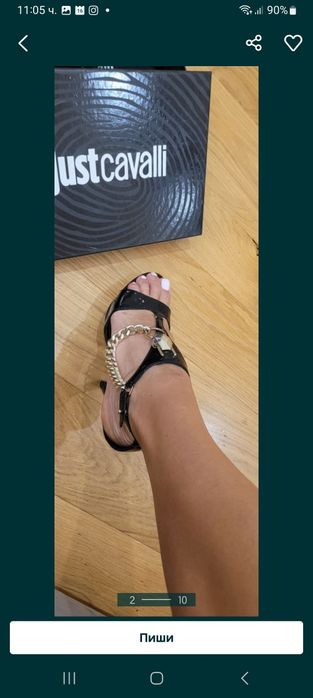 Дамски сандали Just Cavalli/Нови в кутия!