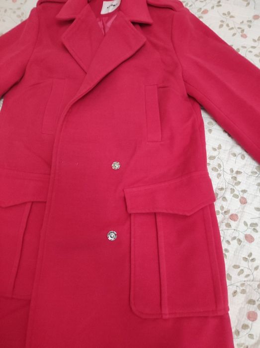 Лёгкий польто розовый 5000тг