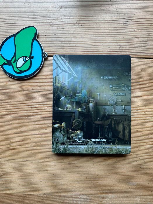 Fallout 4 PlayStation 4 PS4 PlayStation 5 PS5 SteelBook Метална кутия + игра