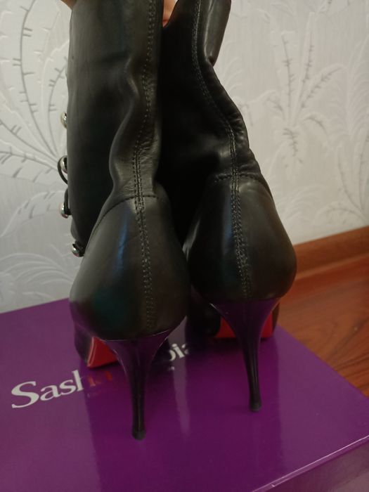 Сапоги, Натуральный кожа