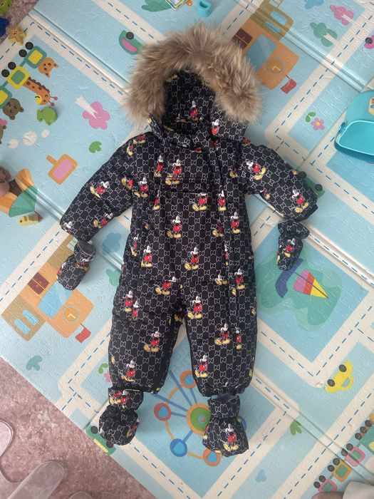 Зимний комбинезон-конверт