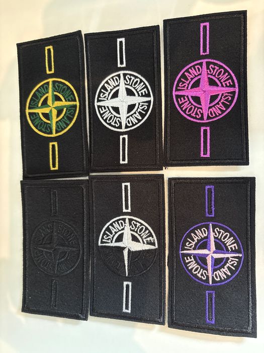 патч stone island с пуговицами