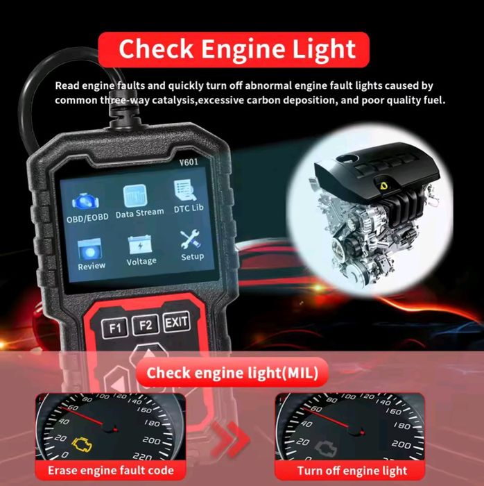 Tester/Diagnoza OBD2,Model V601