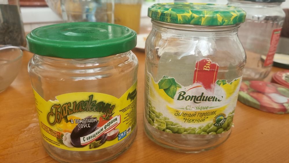 Банки стеклянные