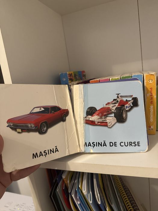 Set carti prima mea biblioteca + primele 100 de masini