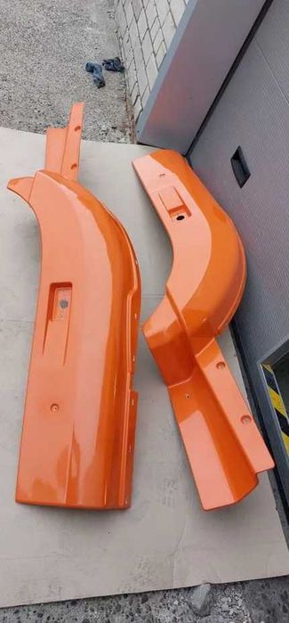 Панель передней части переднего крыла левая на КамАЗ (Рест.)