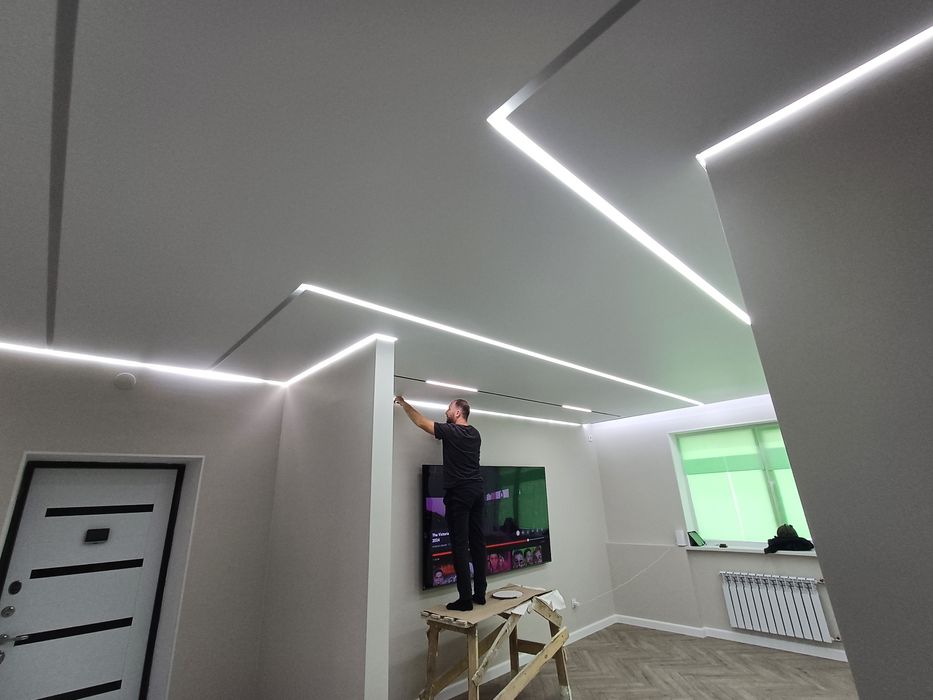 Натяжные потолки от 1200