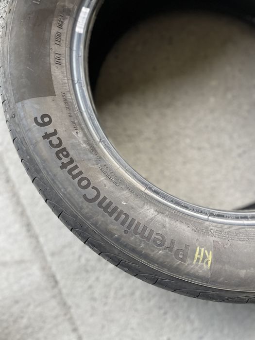 4x 225 55 17 Continental Premium Contact 6