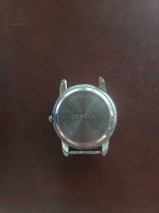 Vand ceas GENEVA Quartz Black, Stainless Steel Back