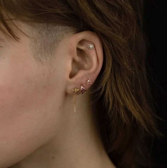 Прокол ушей от 5000 тг, выезд