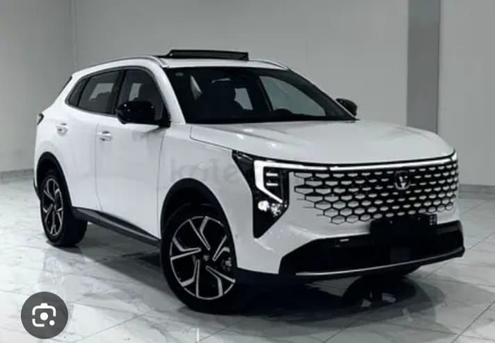 Передний бампер в сборе  белый Changan cs55plus