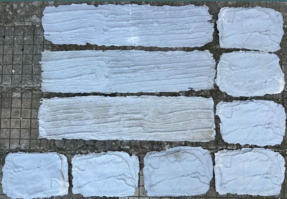 Щампи за бетон за стена