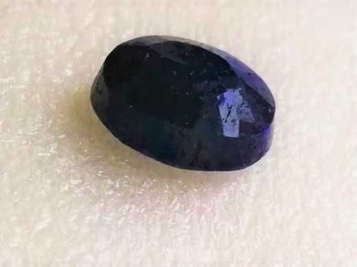 Бижутерия  - фасетиран Сапфир - 5.14 карата