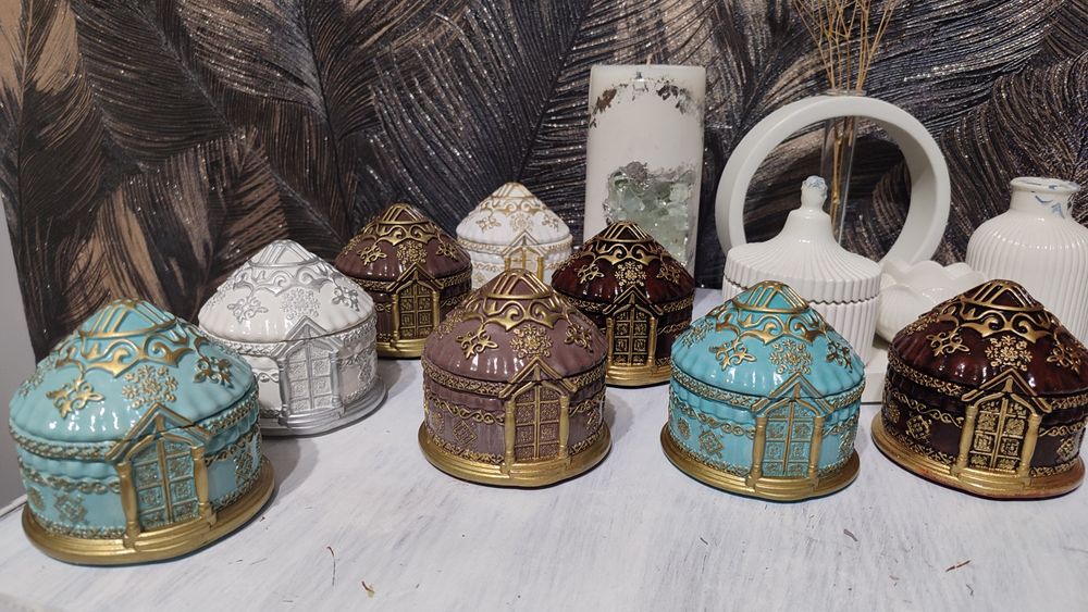 Юрты из гипса ручной работы