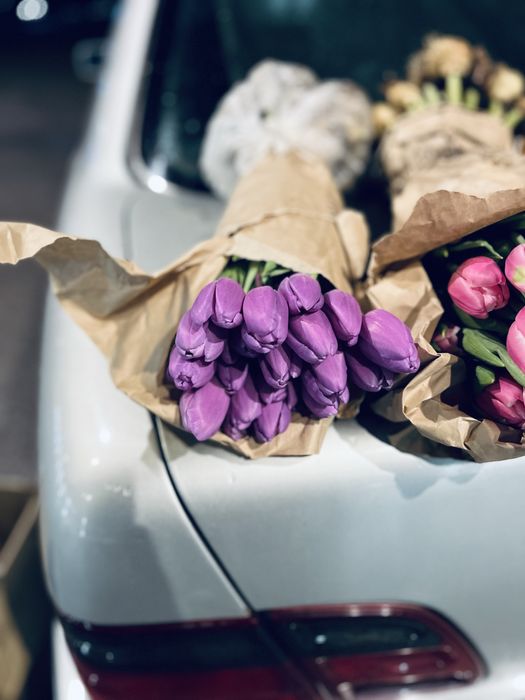 Свежий тюльпаны в хорошем ценам В Есикее