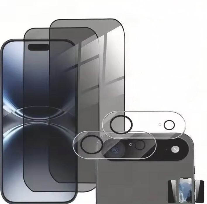 Pachet Folie Sticla Camera+Folie Sticla Full Iphone 17 AIR/PRO/PRO MAX