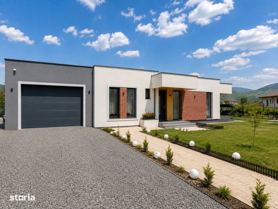 Casa de vanzare, 105 mp, mobilata si utilata, zona Mocira
