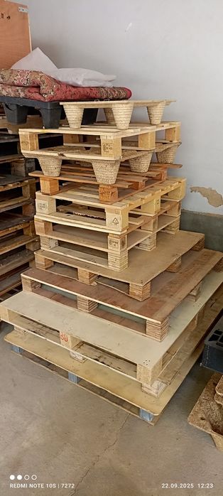 Xar xil turdagi paddonlar yashiklar sotiladi