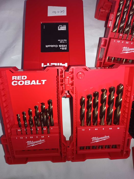 Burghie milwaukee, hilti cobalt