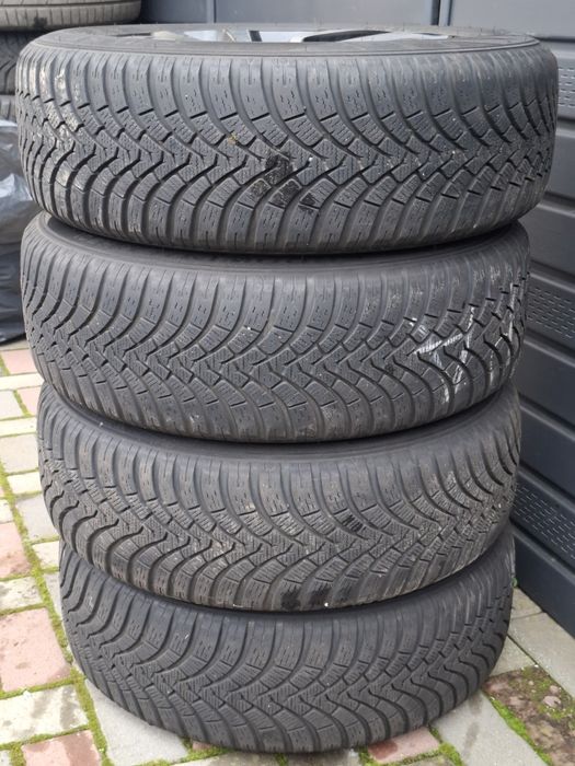 Set jante originale  Opel 4x108 cu anvelope  iarna falken  195 60 16