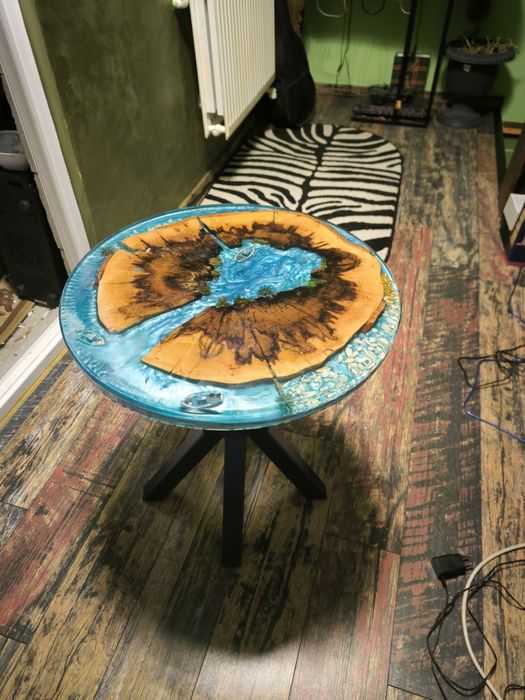 Mese de cafea din rășină