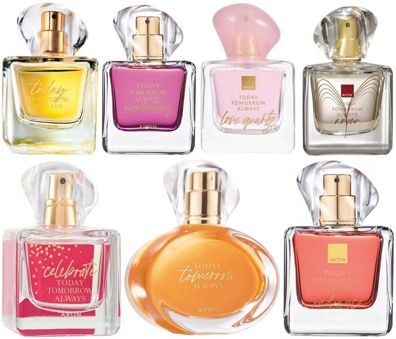 Дамски тоалетни води и парфюми от Avon, Oriflame