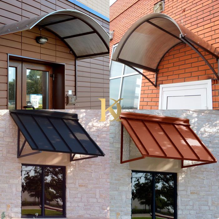 Кованые козырьки