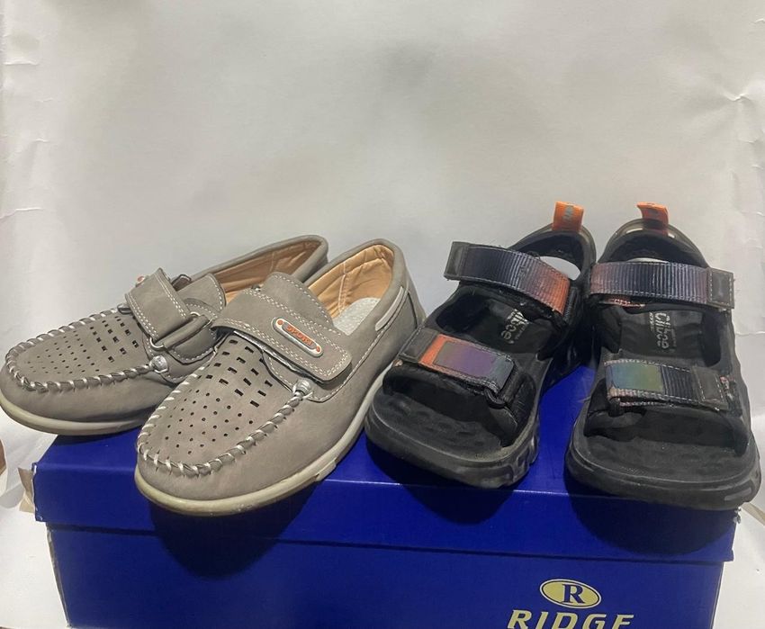 Продам б/у кожаную обувь.