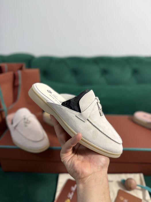 Mocasini Loro Piana piele naturala 100% Full Box colectie noua