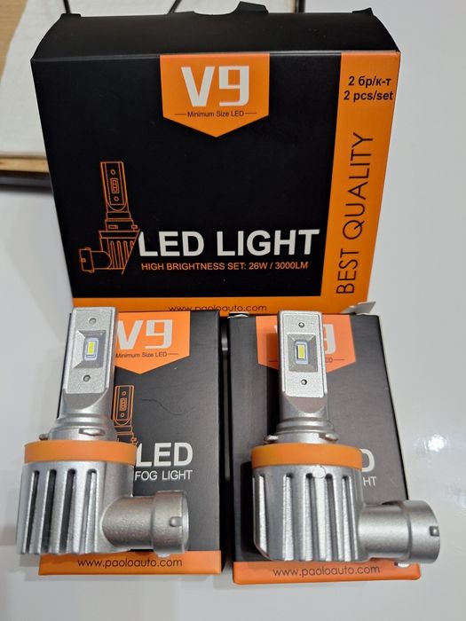LED крушки за автомобил H11