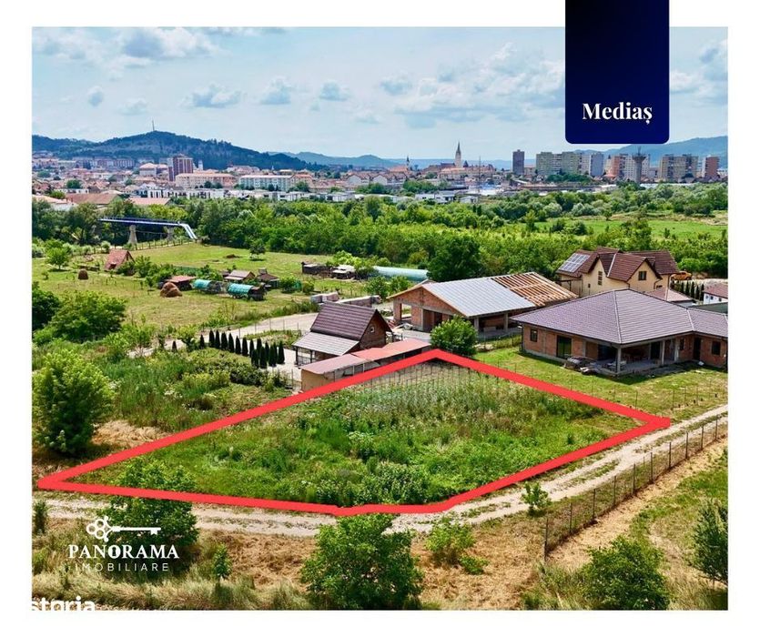 Teren intravilan de vânzare Mediaș Stadionului | 752 mp