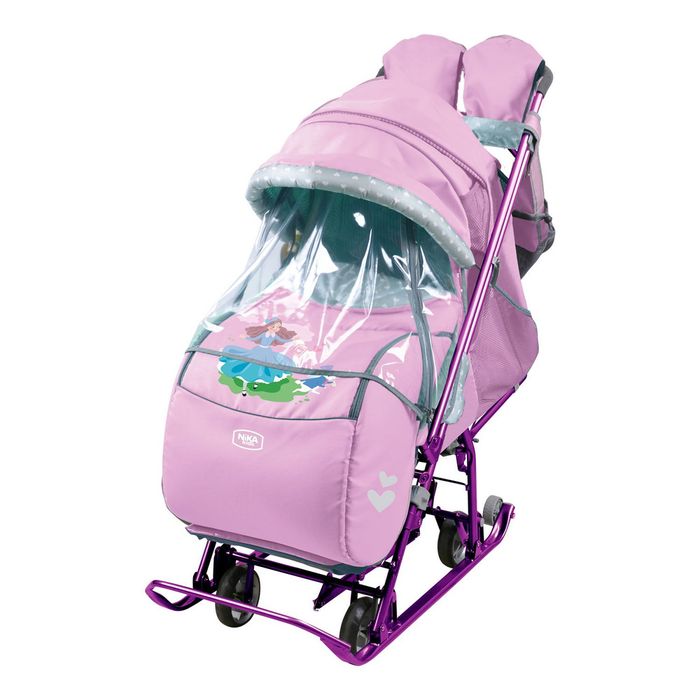 Детские санки-коляска