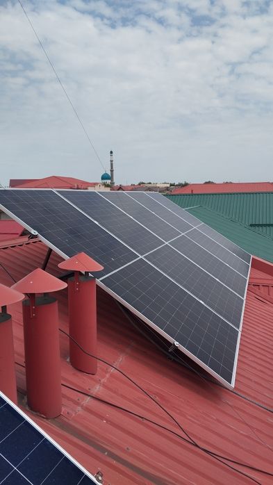 Установка солнечные панели под ключ