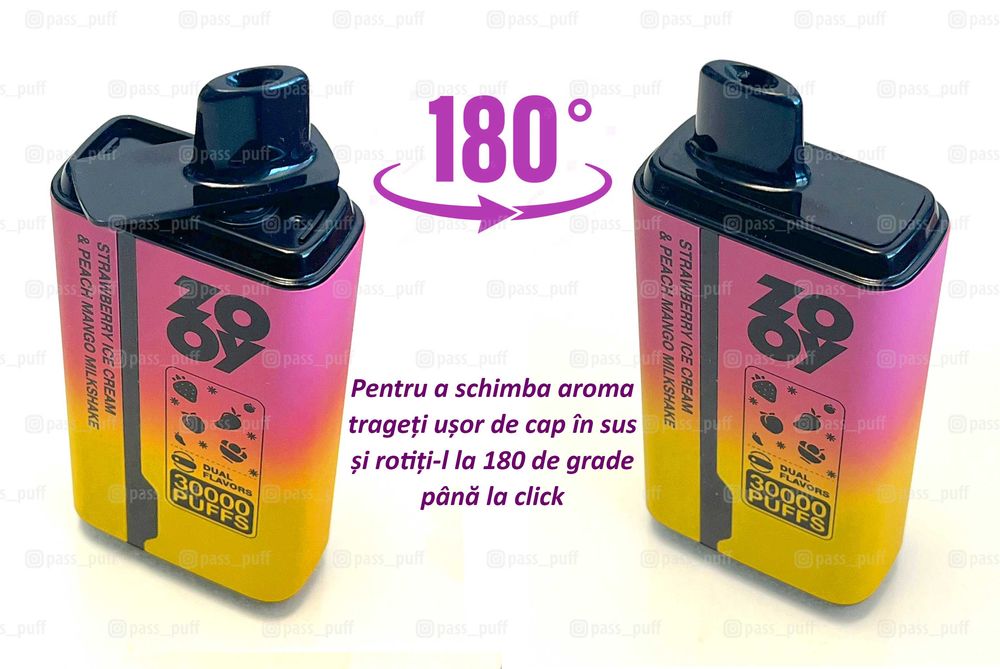 Vape Zooy30k cu 2 arome
